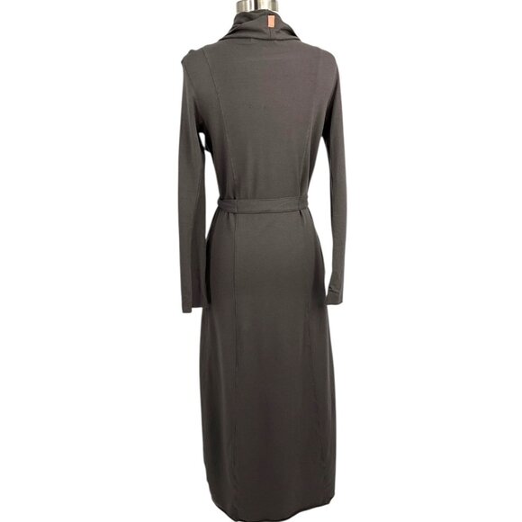 Lunya Wrap The Robe Loungewear Dress Long Sleeve Gray Size XS / S - Picture 6 of 15